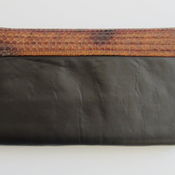 Snakeskin Bag Mastercraft Leather Made in Canada - Picture 6 of 13